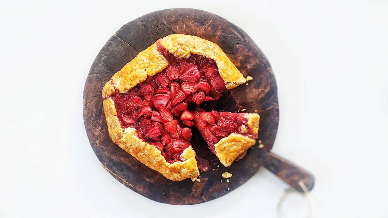 Tarta rustică cu capșuni | Mazilique