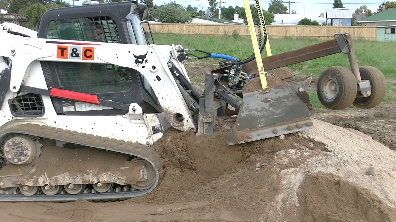 SharpBlade laser grader Leveller