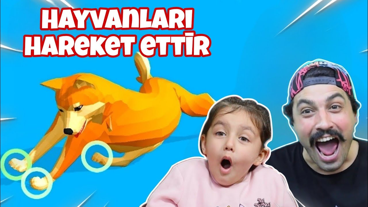 GÜLME KRİZİNE SOKAN HAYVANLARI HAREKET ETTİRME OYUNU! 😂 Move Animals