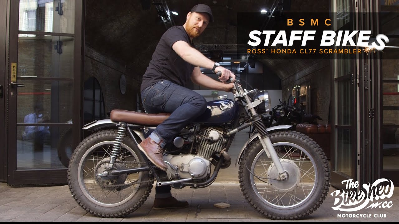Staff Bikes: Ross' Honda CL77 305cc Scrambler