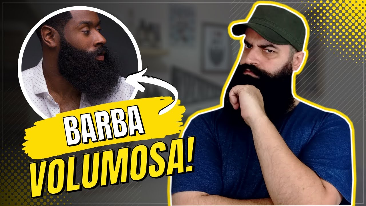 COMO FAZER A BARBA FICAR MAIS VOLUMOSA? 5 DICAS para ter VOLUME na BARBA!