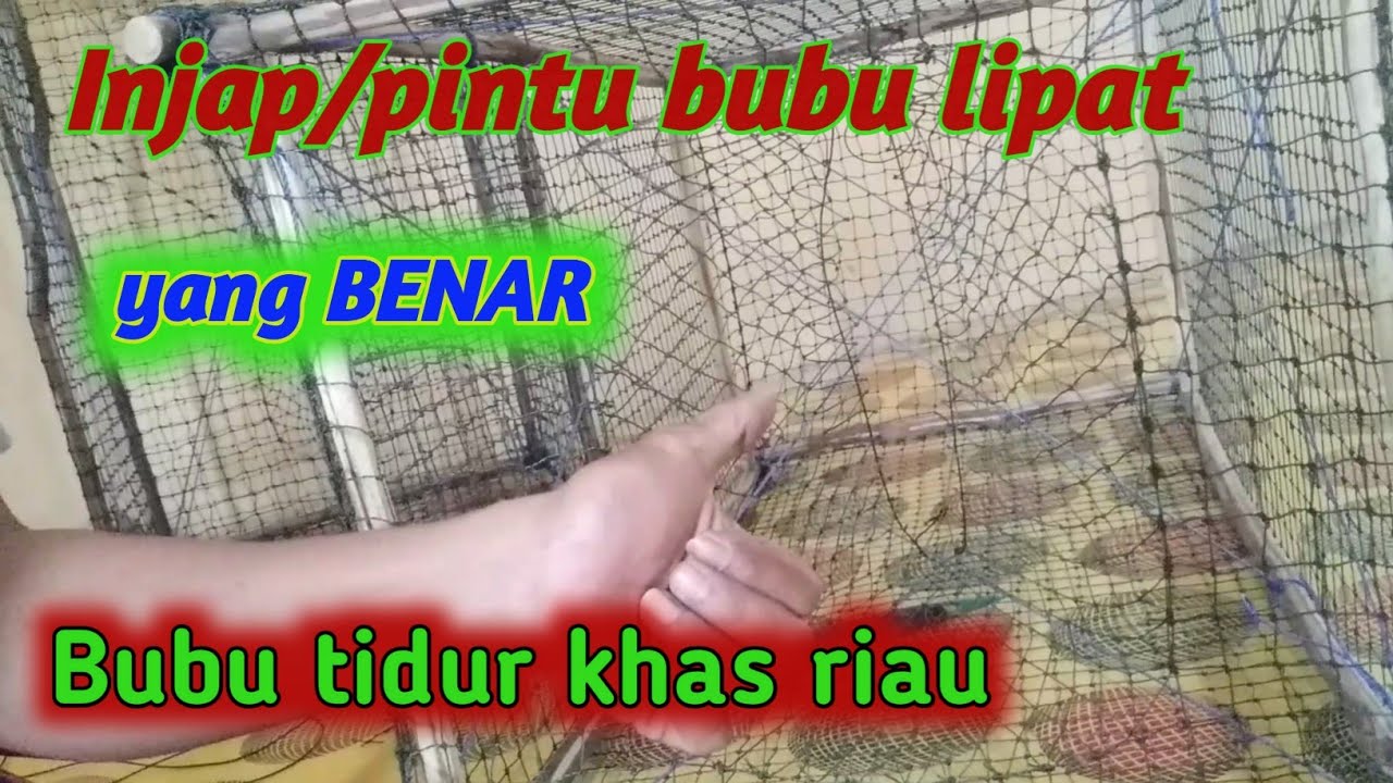 CARA BUAT PINTU BUBU/INJAP LUKAH TIDUR/BUBU RIAU DARI JARING  Ronggo wethan cs