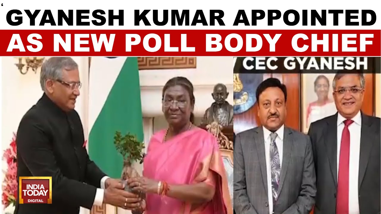 Gyanesh Kumar Appointed New Chief Election Commissioner Amid Political Row | India Today