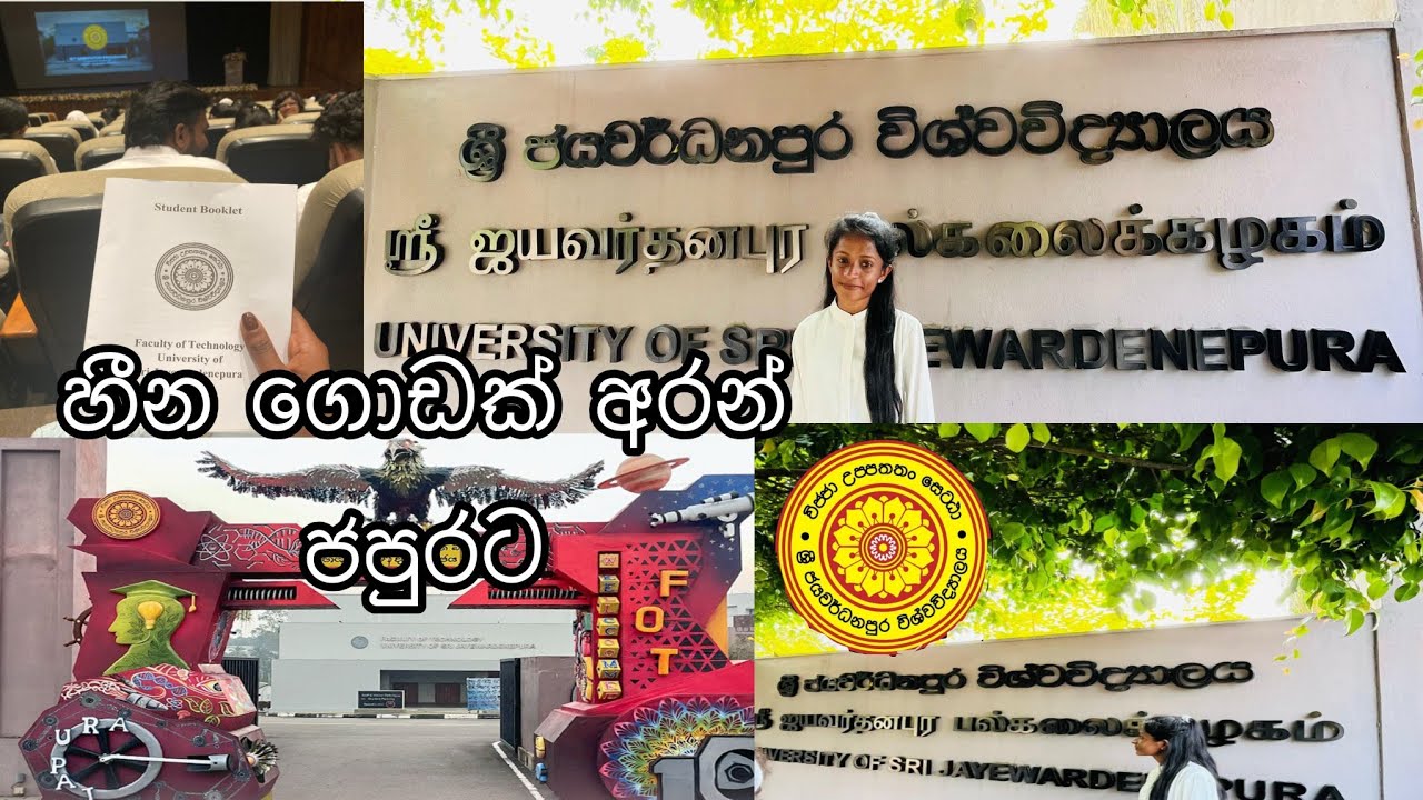හීන ගොඩක් අරන් ජ'පුරට  🥰🤍✨#foryou #university #hostel #typppppppppppppppppppシ#japura #technogy 
