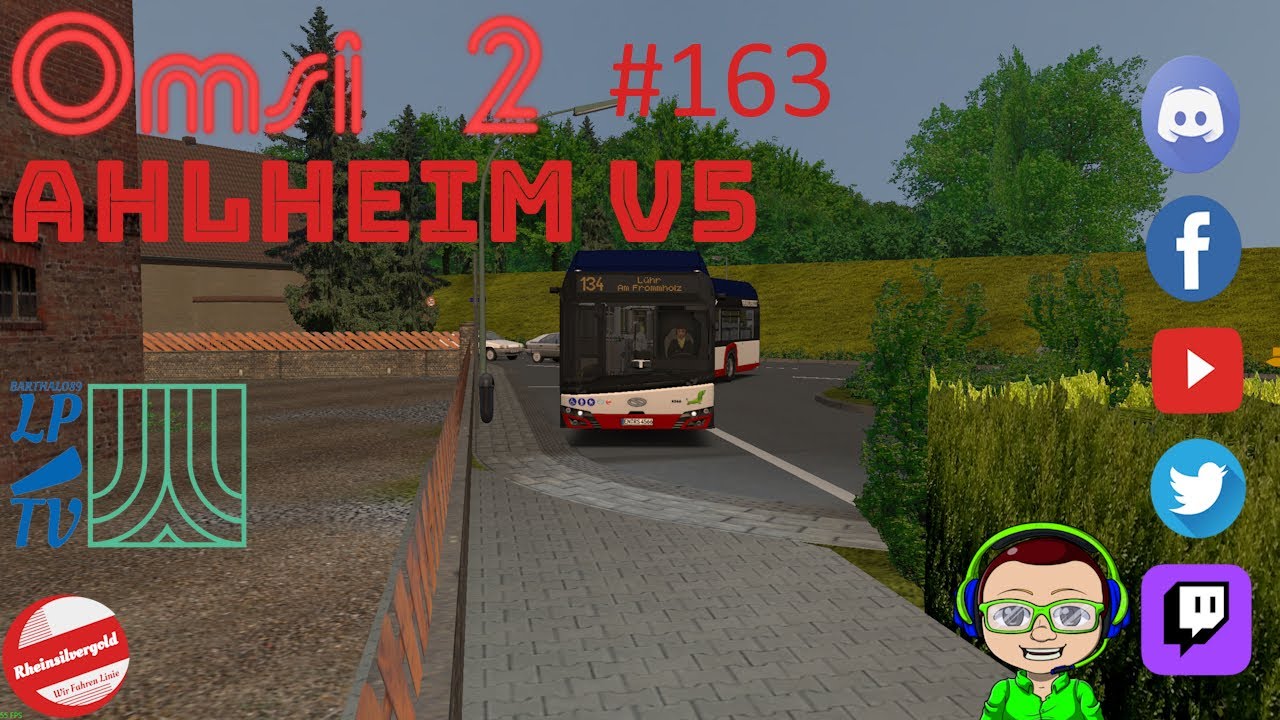 Linie 134 #163 #RSG #letsplay #omsi2 #AhlheimV5 #rsg #hydrogen
