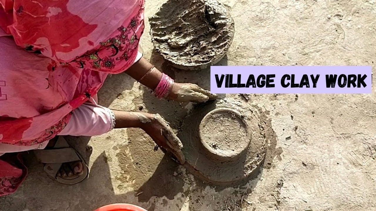 Amazing clay work | Mitti ki chezain❤️