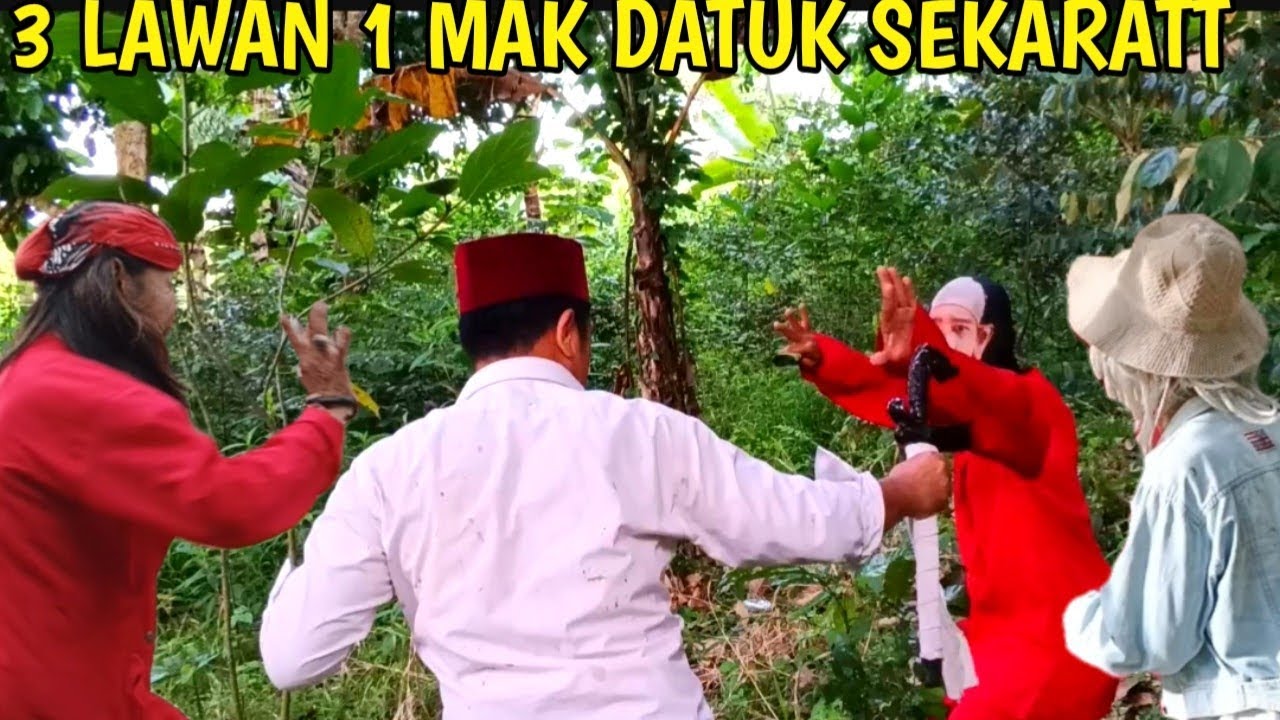 TERBARU‼️MAK DATUK DI HAJAR BUJANG MERAH