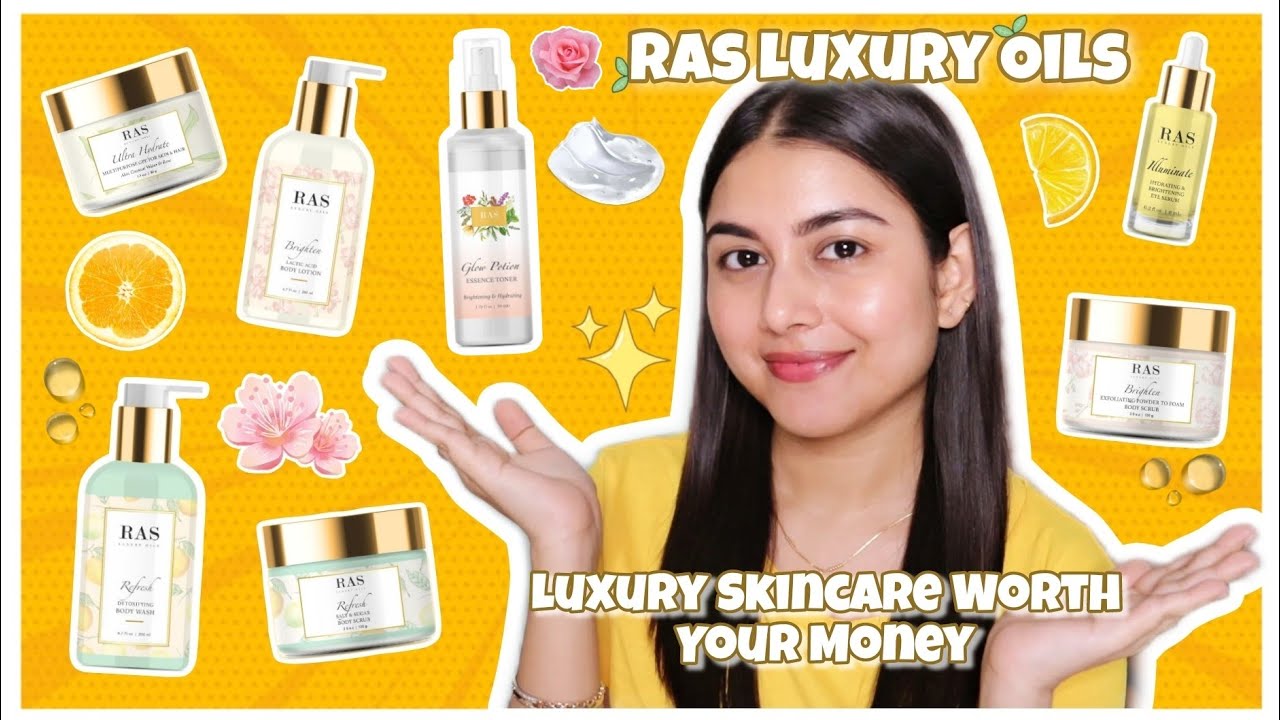 *Best* Skincare + Body care Products That Provides Radiant Skin ! RAS LUXURY OILS Products Review✨