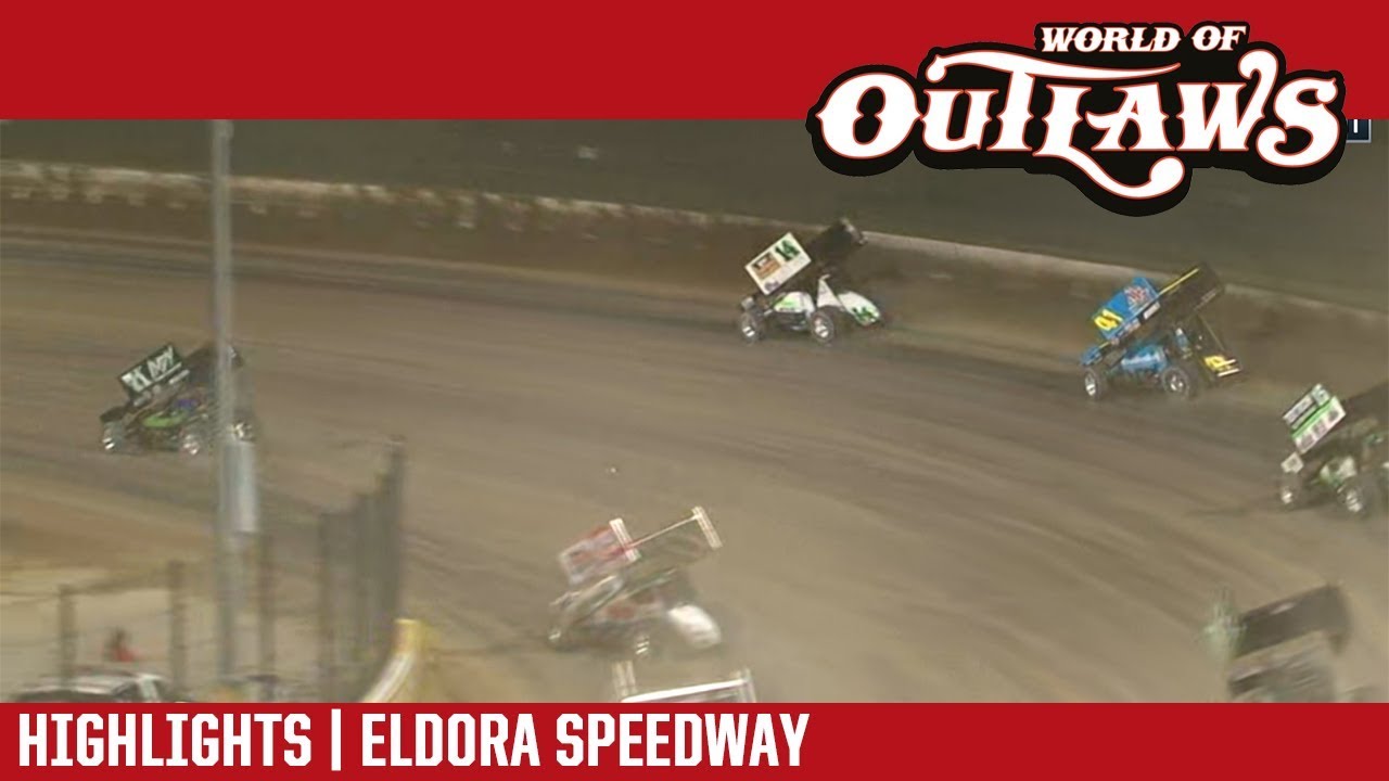 World of Outlaws Craftsman Sprint Cars Eldora Speedway October 14, 2018 | HIGHLIGHTS