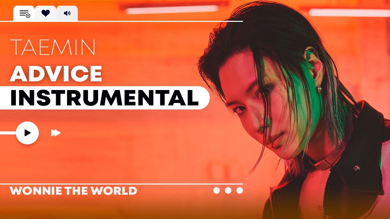 TAEMIN - Advice | Instrumental