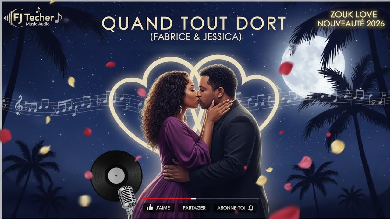 Quand Tout Dort – Zouk Love Nuit Calme & Sensuelle Nouveauté 2026🌌 | FJTECHER