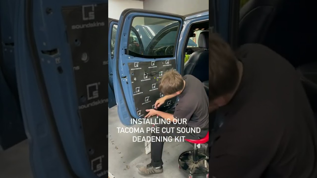 Pre-Cut Tacoma Sound Deadening Kit
