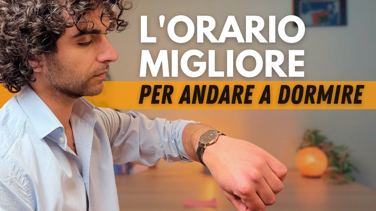 L'ora ideale per andare a dormire