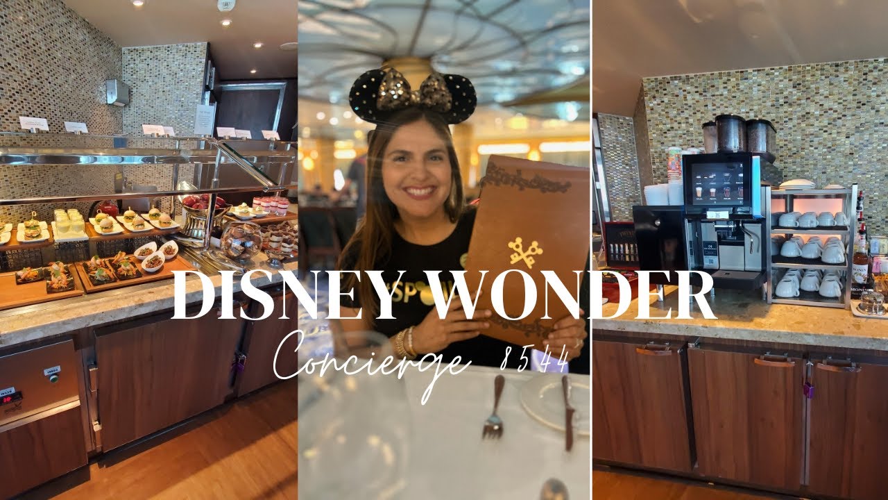 CHECK THIS OUT!!  Disney Wonder Stateroom 8544  Concierge 🛳