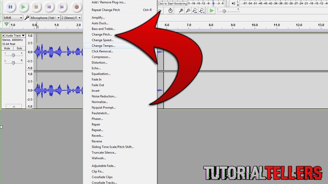 How to Make Your Voice Sound Deeper In Audacity