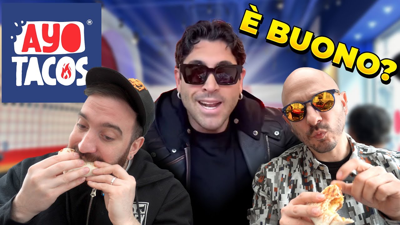 Il NUOVO fast food di STEVEN BASALARI &egrave; buono?! - AYO TACOS