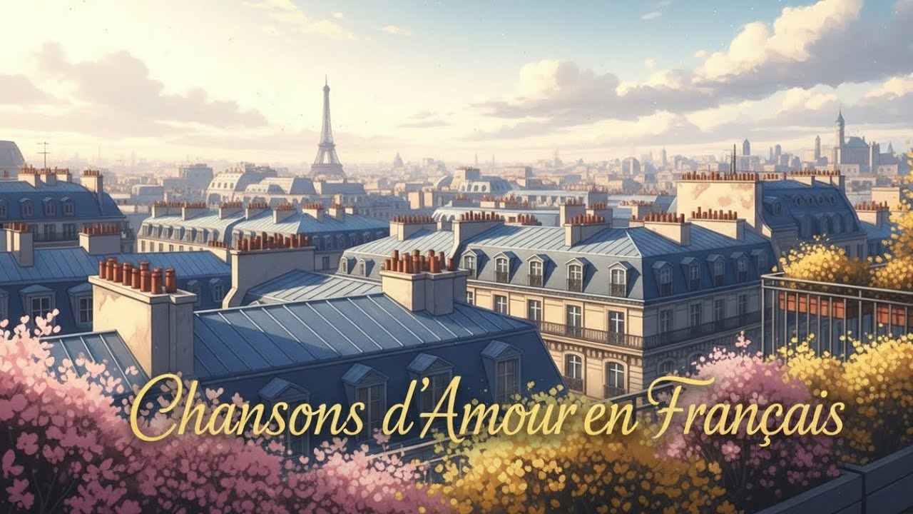 Calm French Chanson 🌿 Vintage Love Songs & Light Parisian Melodies for Relaxed Listening