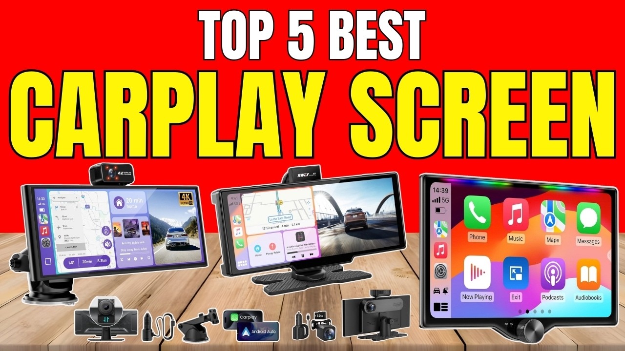 Best CarPlay Screen 2026 | Wireless Apple CarPlay & Android Auto