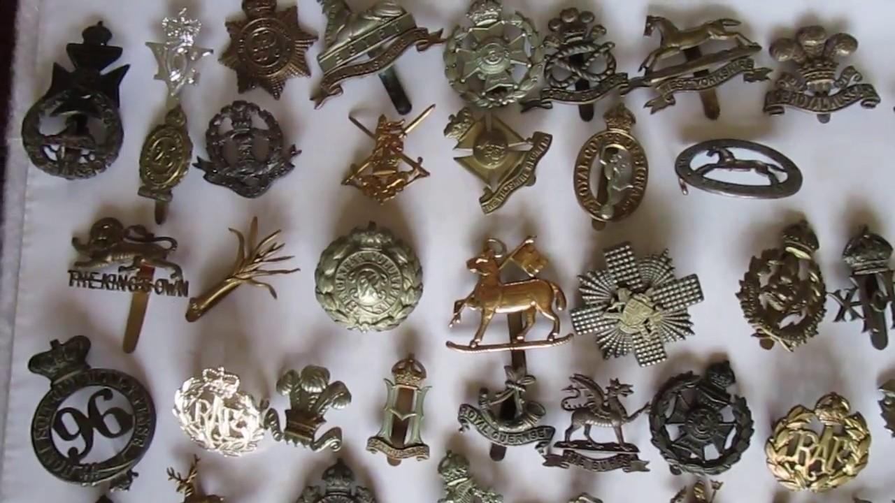 ww1 military army cap badges