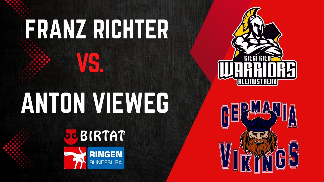 RINGEN DMM 2024 - 130kg GR - Franz Richter vs. Anton Vieweg