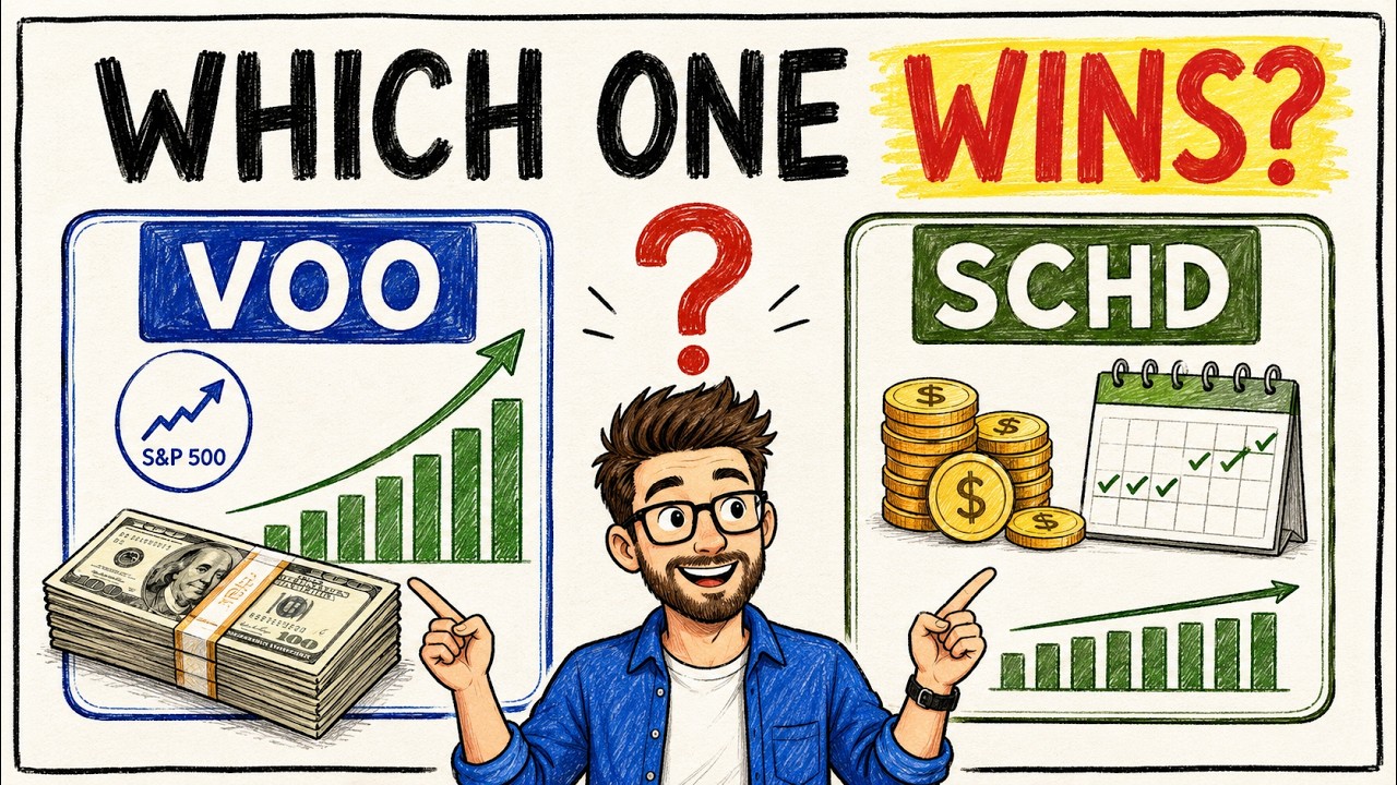 $100K in VOO vs SCHD: One Made $92,000 More (Here's Why)