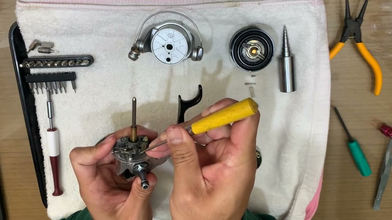 SHIMANO 11年LARISSA拆解 捲線器保養