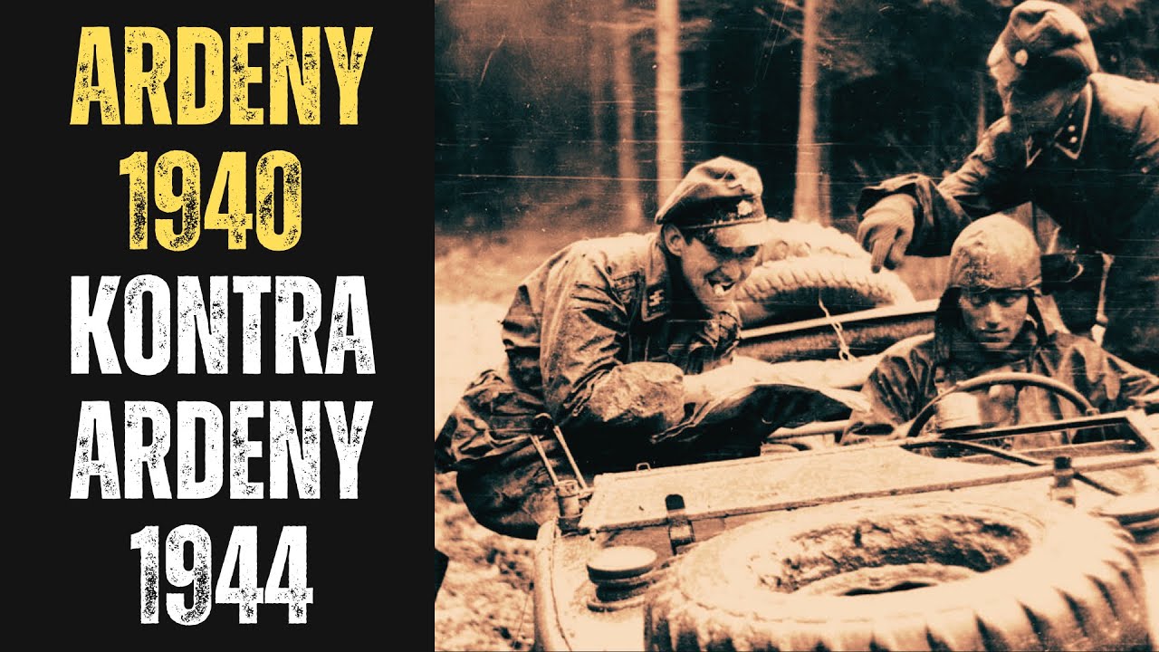 Dwa uderzenia przez Ardeny &ndash; por&oacute;wnanie niemieckich operacji w 1940 i 1944 roku