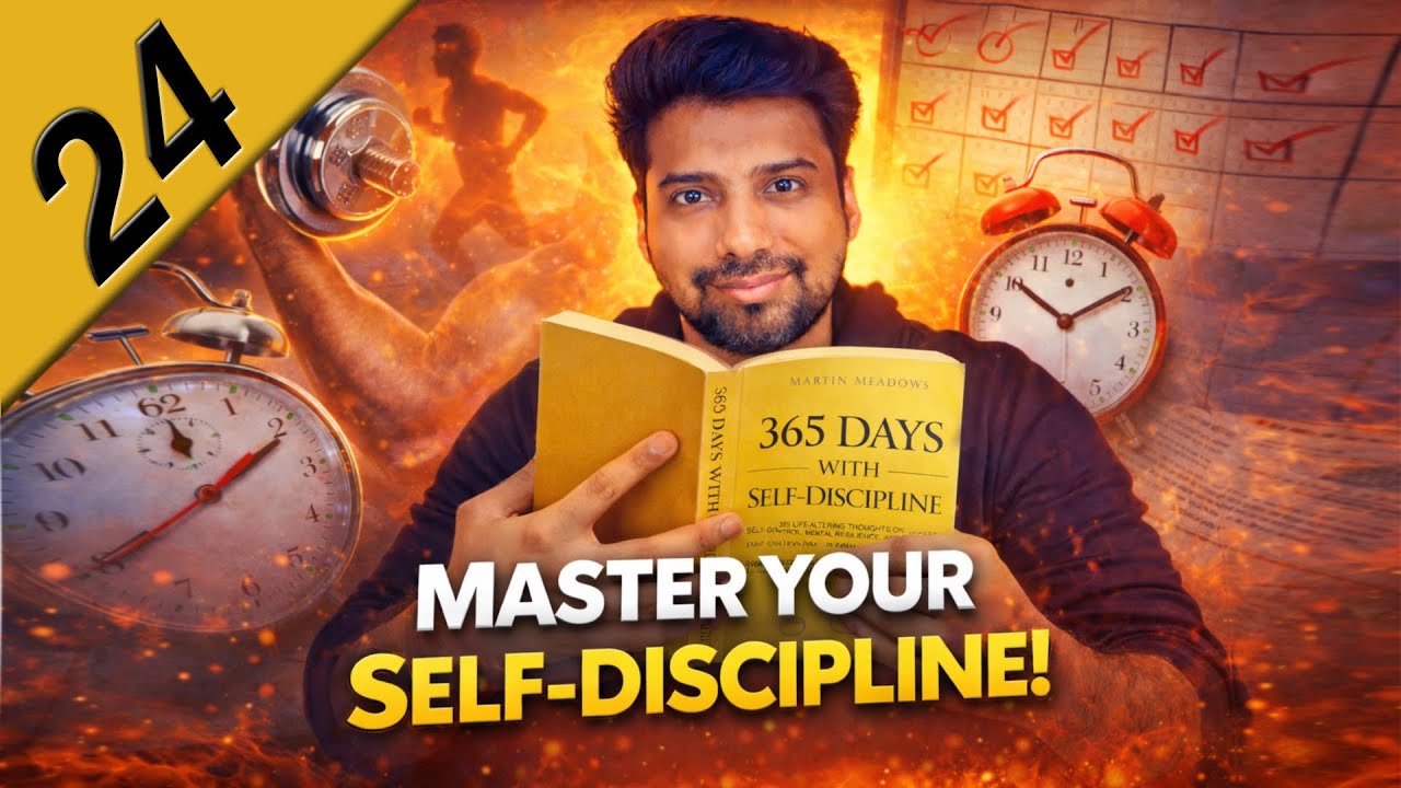 No One Tells You This About self discipline | Day 24 of 365 | Explained in Under 3 Minutes