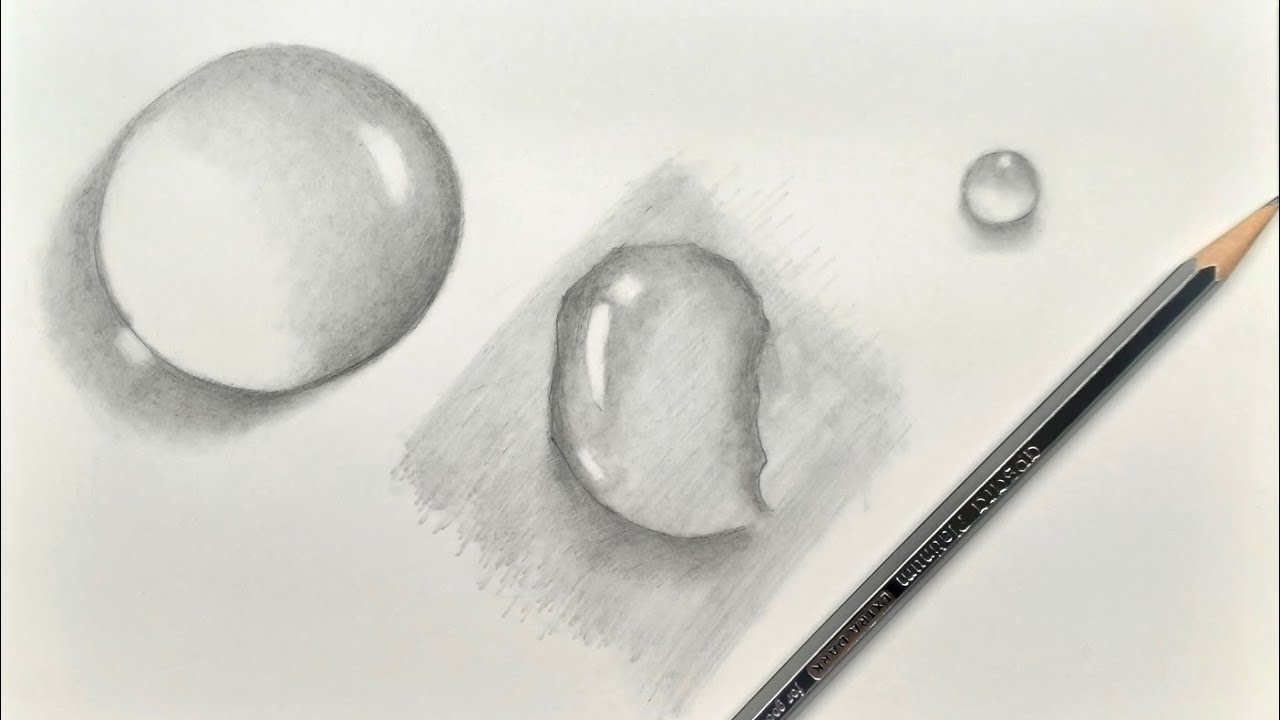 How to make water drop.... By sketch