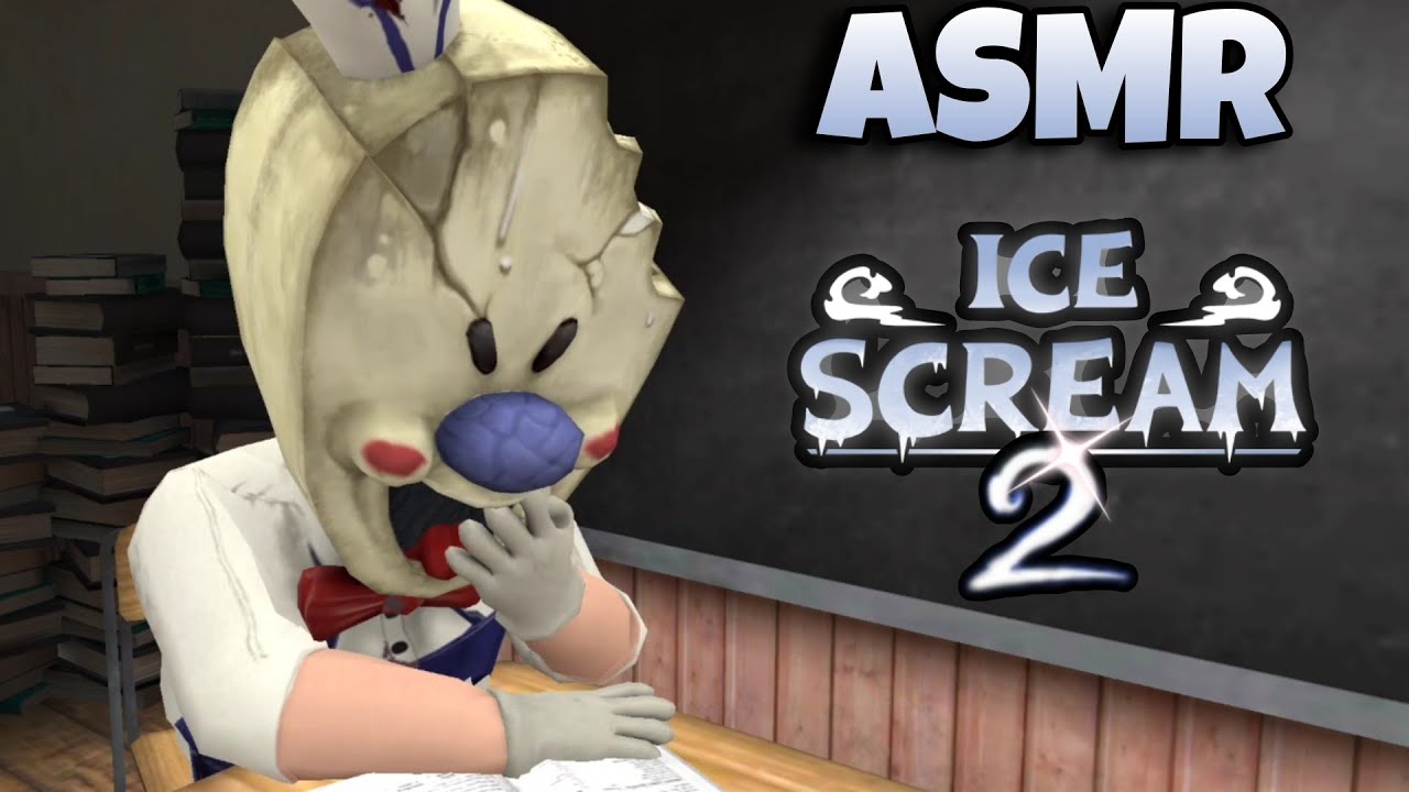 ASMR jugando ice scream 2 🍦🥶👻 | mascando chicle