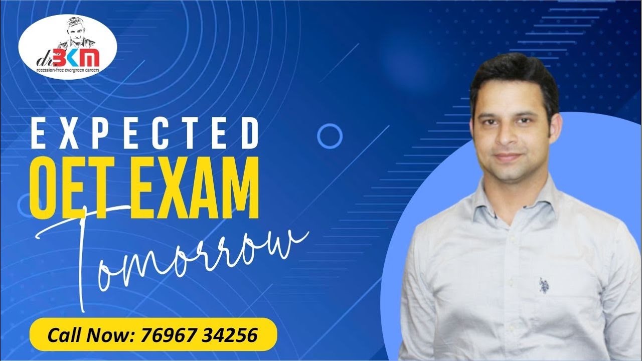 Expected oet exam tomorrow | Expected oet letter on 28 sep | Susan Matthews oet letter