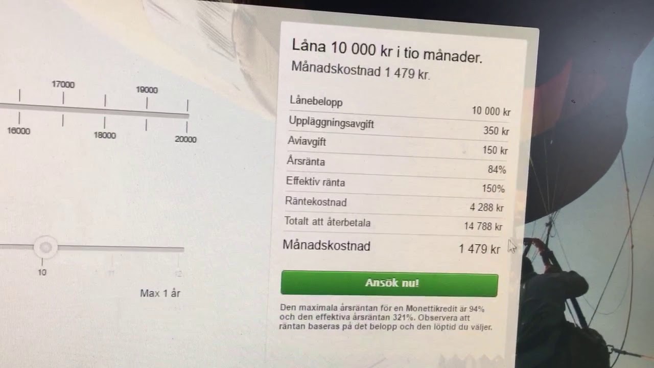 Nina dissar sms-l&aring;n och snabbl&aring;n