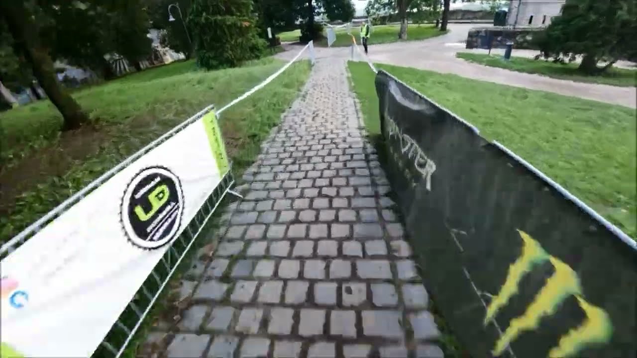 POV Urban Downhill Winning Run Esztergom-Hungary