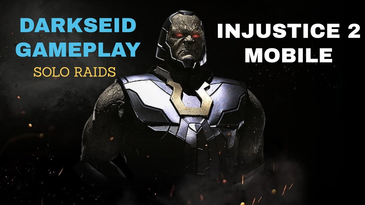 Boss Darkseid | Solo Raid | Normal Mode | Injustice 2 Mobile