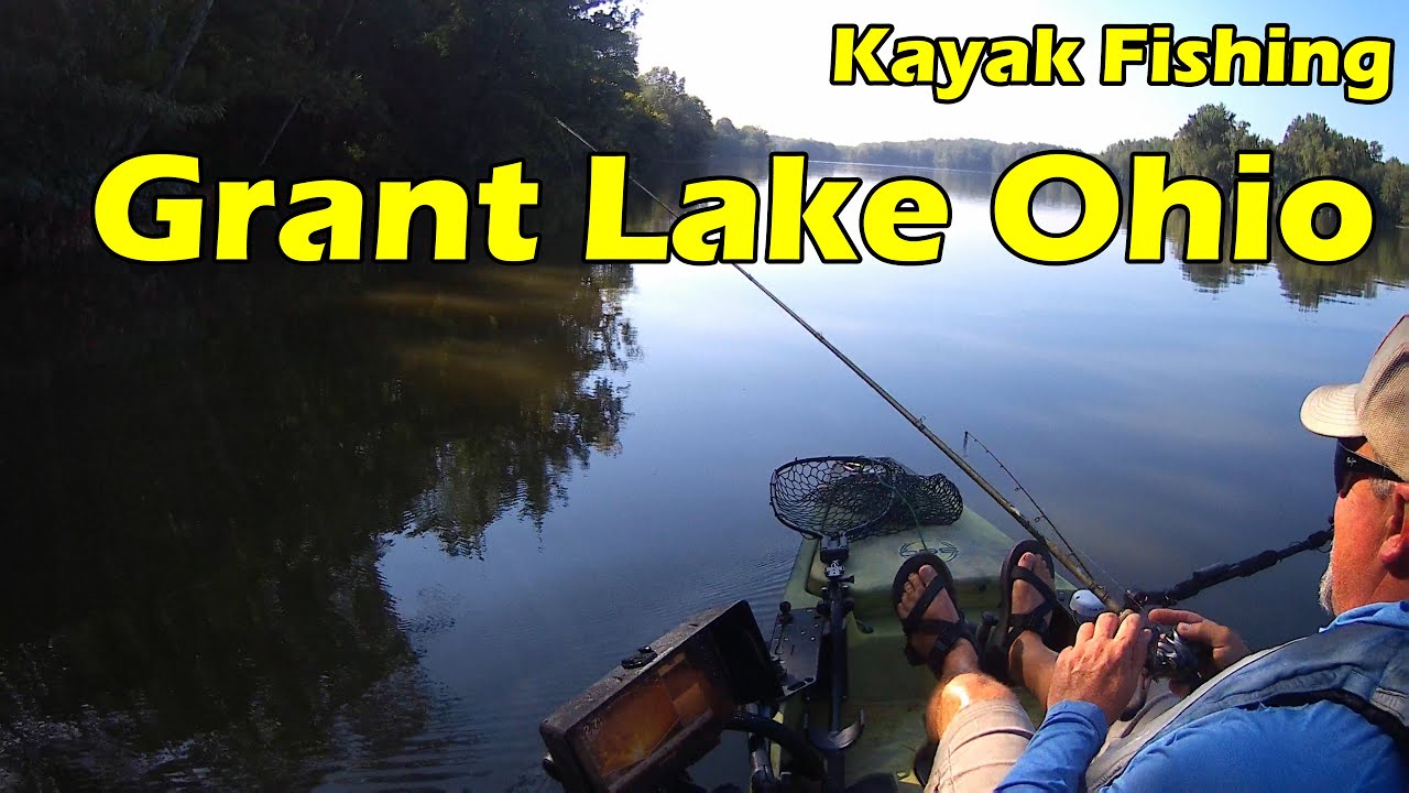 Kayak Fishing Grant lake Brown County Ohio