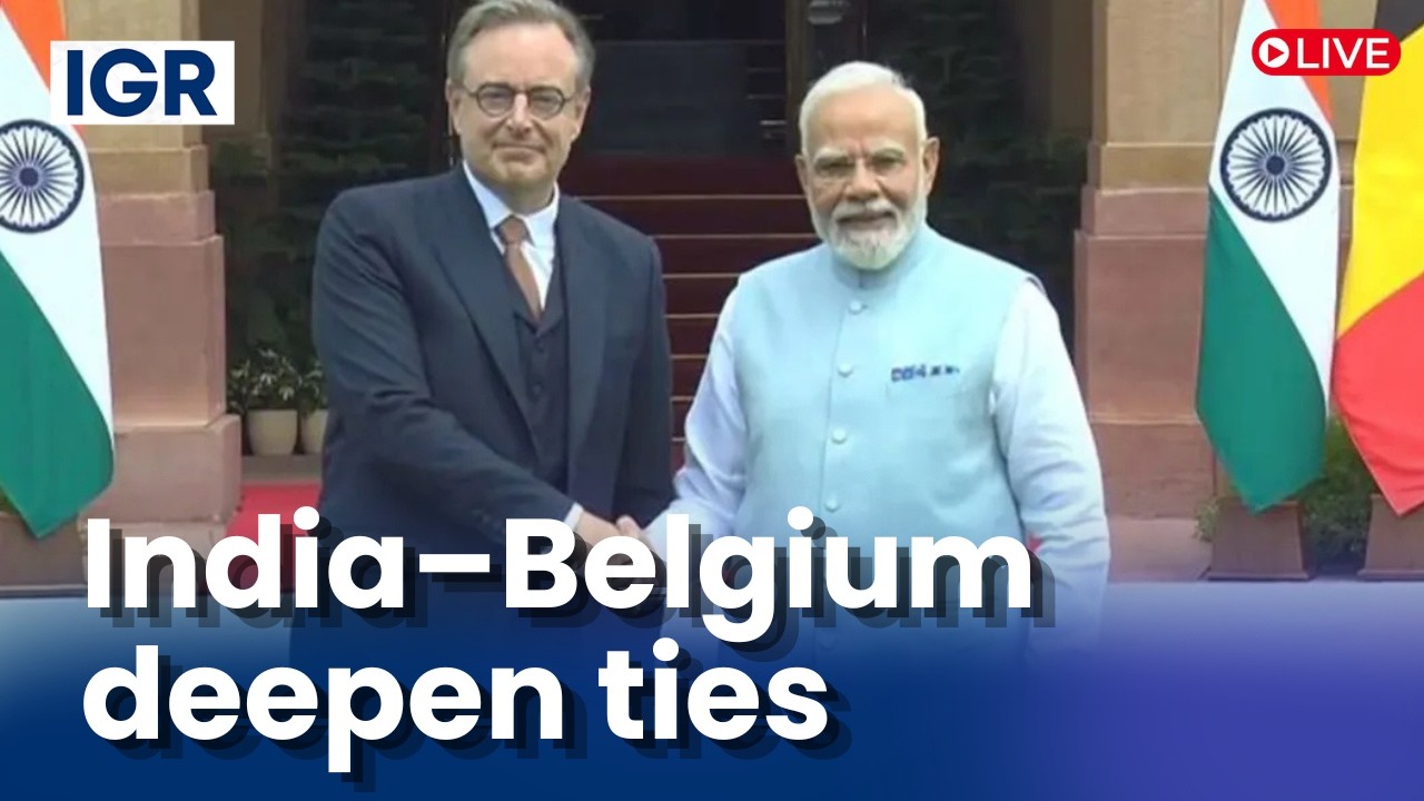 LIVE: PM Modi & Belgium PM Bart De Wever Hold Joint Press Meeting | IGR | India Global Review