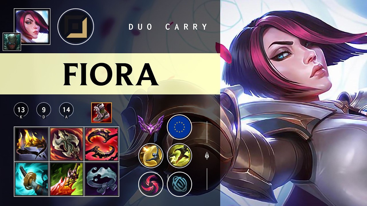 Fiora ADC vs Jax - EUW Master Patch 26.05