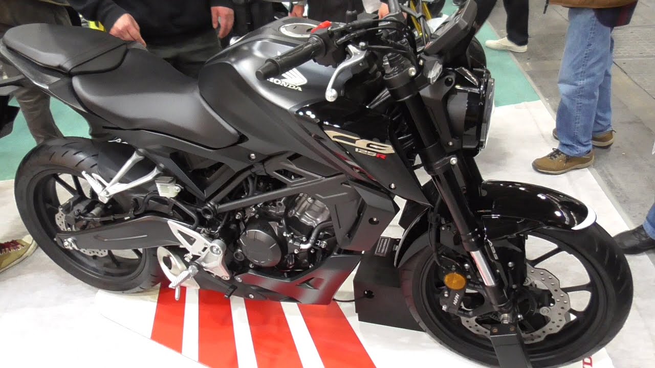 ホンダ 新型 CB125R 2024 マットガンパウダーブラックメタリック