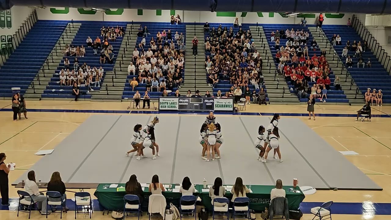 South Lakes High School JV at Annual Seahawk Spirit Fest 2025