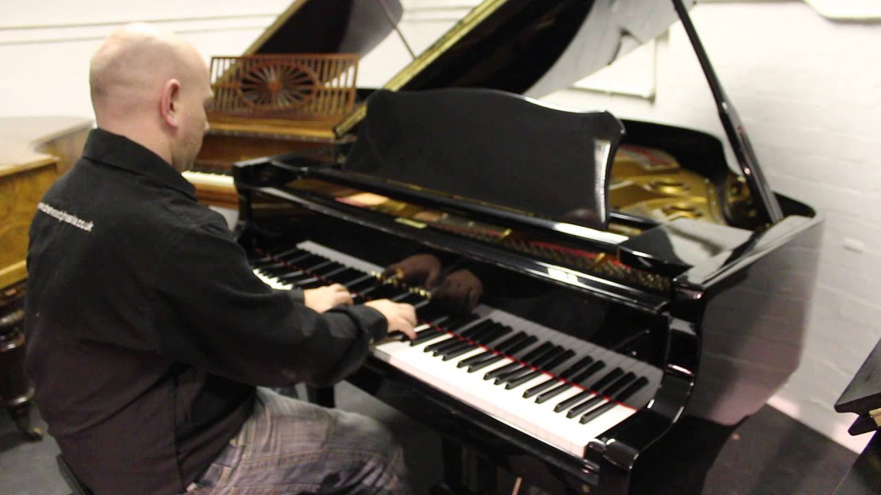 Young Chang G-157 Baby Grand Piano In a Polyester Black Case By Sherwood Phoenix Pianos