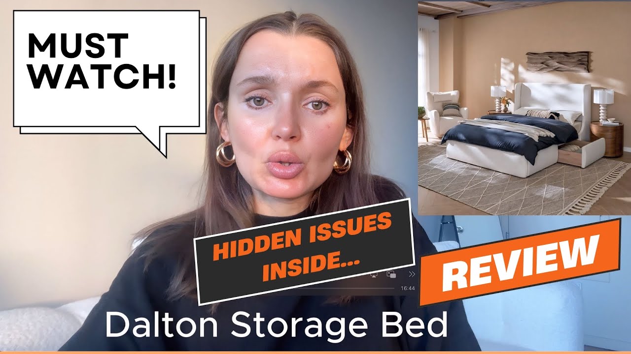 Watch This BEFORE Buying the Castlery Dalton Storage Bed! Must-Know Facts & Hidden Surprises!! 🛏️👀