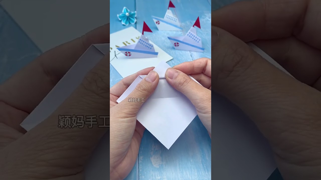 Easy Desk Decor Idea 🚤 Boat Craft