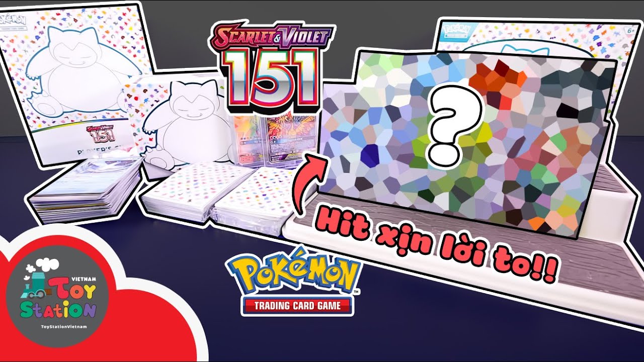 Phải chi mở box Pokemon TCG nào cũng được như box Elite Trainer box 151 này ToyStation 815