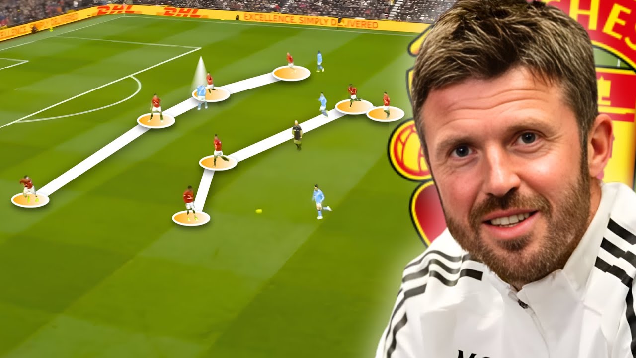 Analysing Michael Carrick's Defensive MASTERCLASS vs Manchester City!