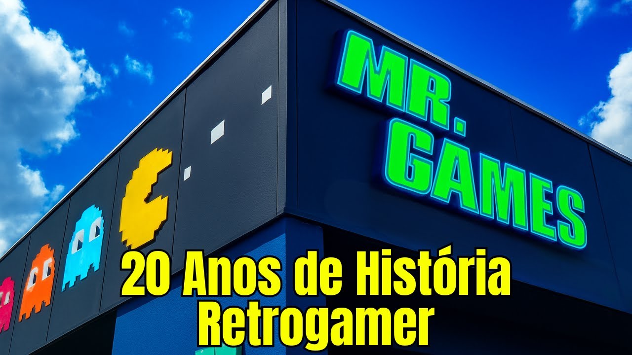 MR GAMES 20 ANOS | A FESTA DA LOJA DE RETROGAMES DO GILÃO