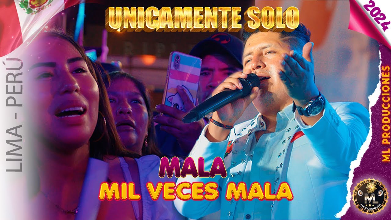 Edwincito de Paucara ▷💔 MIL VECES MALA💔  //Concierto en Vivo - (UNICAMENTE SOLO  2024 )