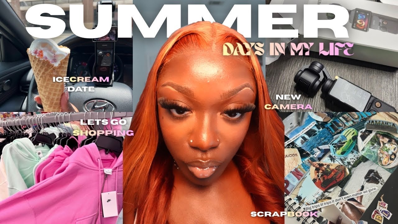 SUMMER VLOG eps 01 🫧 dji osmo unboxing, vision board, brunch 🎀