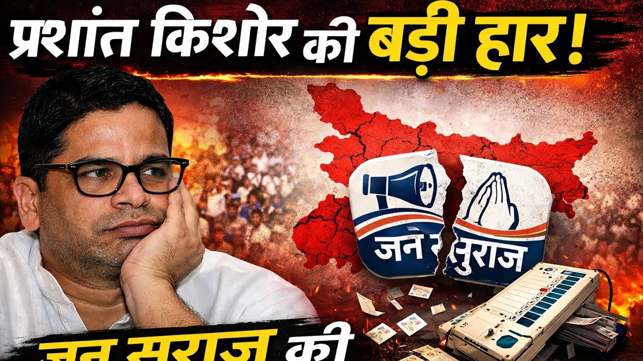 जन सुराज पार्टी के हार के  ५ बड़े कारण  #prashnt Kishor # jansuraj party