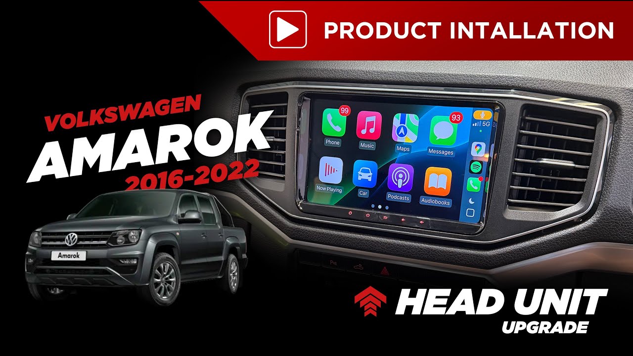 Volkswagen Amarok 2016 - 2022 Head Unit Installation Guide