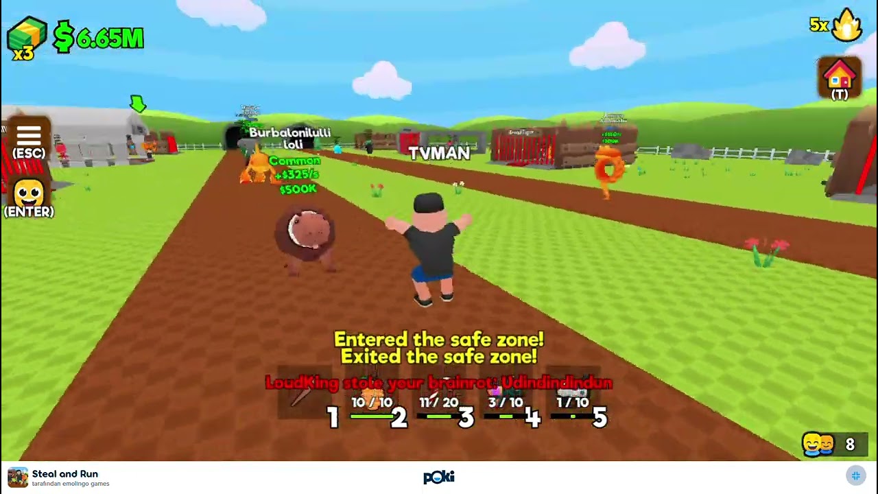 Poki   STEAL AND RUN   Ücretsiz Online Oyna!   Poki 2025 10 06 21 04 11